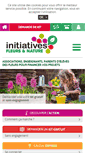 Mobile Screenshot of initiatives-fleurs.fr